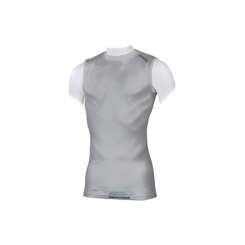 Sportful 2nd Skin Active 100 T-skjorte uten ermer, hvit Sportful 2nd Skin Active 100 T-skjorte uten ermer, hvit